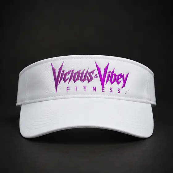 White Training Visor — concept